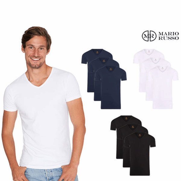 3-Pack Mario Russo T-Shirts