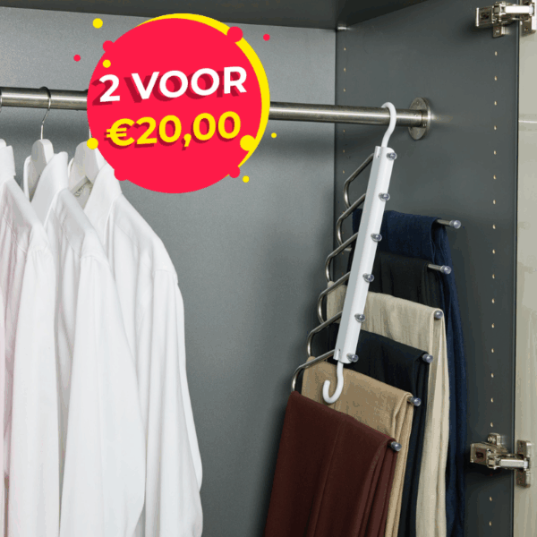 Umuzi Cleaning Ruimtebesparende Kledinghangers