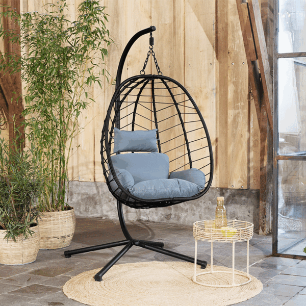 Lifa Garden Hangstoel met Standaard