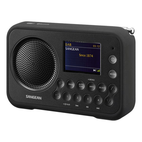 Sangean DPR-76BT DAB+ Radio Zwart