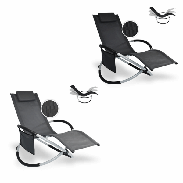 FlinQ Opvouwbare Loungestoel Aura