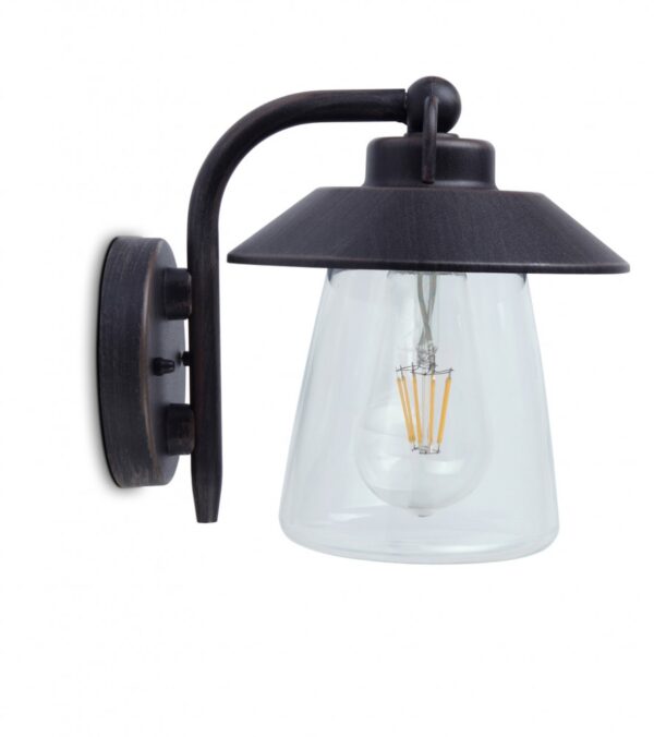Lutec Cate E27-Wandlamp
