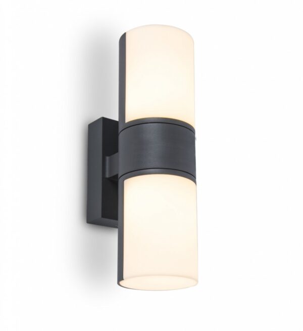 Lutec Cyra LED-wandlamp antraciet