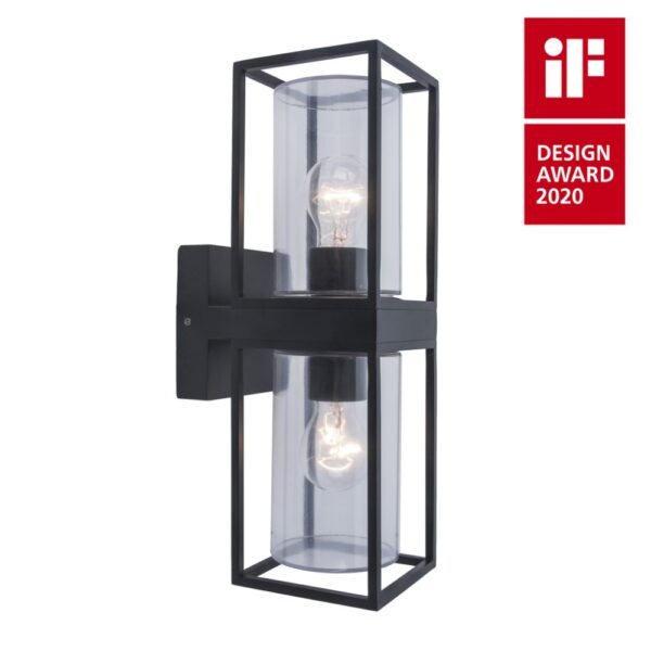 Lutec Flair Dubbele LED-wandlamp