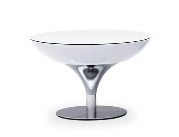 Moree Lounge Table 55 Wit Verlicht