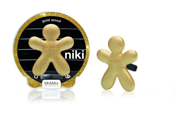Mr & Mrs Niki Gold Wood