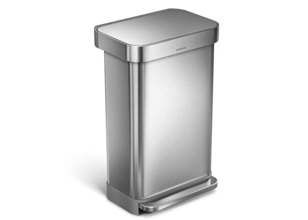Simplehuman Prullenbak Liner Pocket 45 liter Zilver
