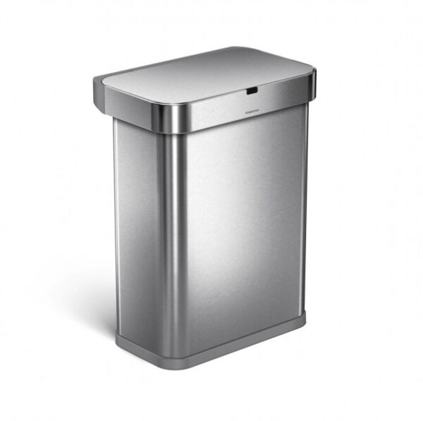 Simplehuman Afvalemmer Sensor Voice Control 58 liter