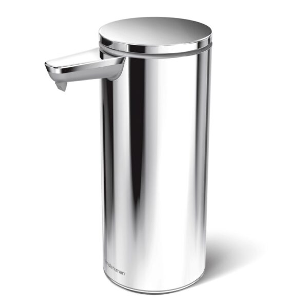 Simplehuman Zeepdispenser Sensor Oplaadbaar 266 ml RVS Glimmend Zilver