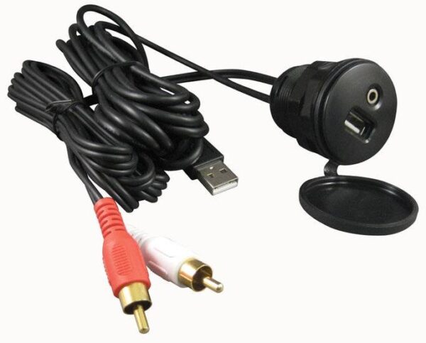 Waterdichte AUX/USB input